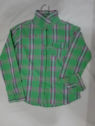 Camisa xadrez feminina tamanho P
