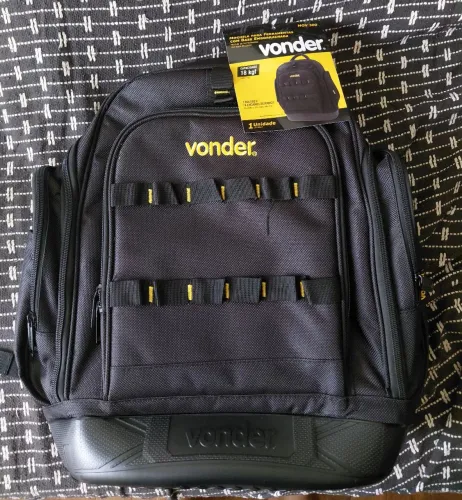 Mochila de ferramentas marca Vonder com fundo emborrachado produto novo !!!