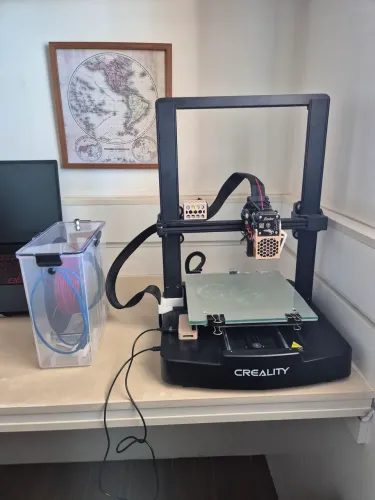 Impressora 3d Ender 3 v3 SE com upgrades
