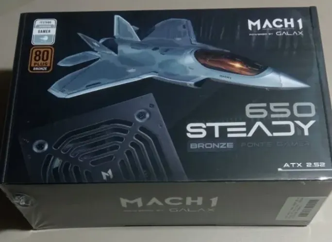 Fonte MACH1 Steady 650W (Leia o texto do anúncio ATÉ O FIM)