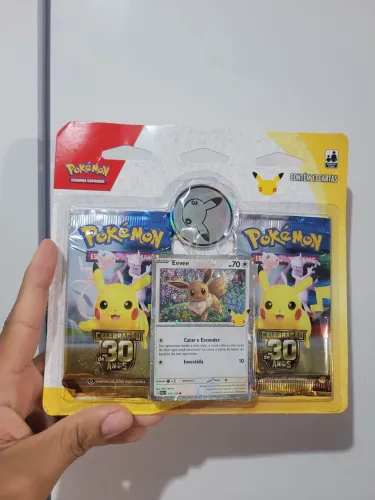 Blister Duplo Pokémon 30 Ano Novo Lacrado