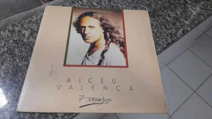 Lp Alceu Valença - 7 desejos - com encarte