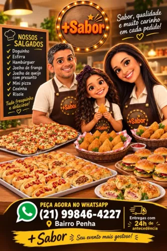 Salgados para festa!