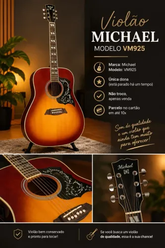 Violão Michael Vm925