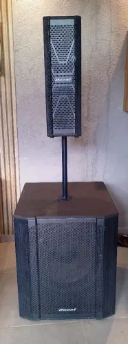 Som profissional ONEAL (GRAVE DE 18 POL + LINE ARRAY)