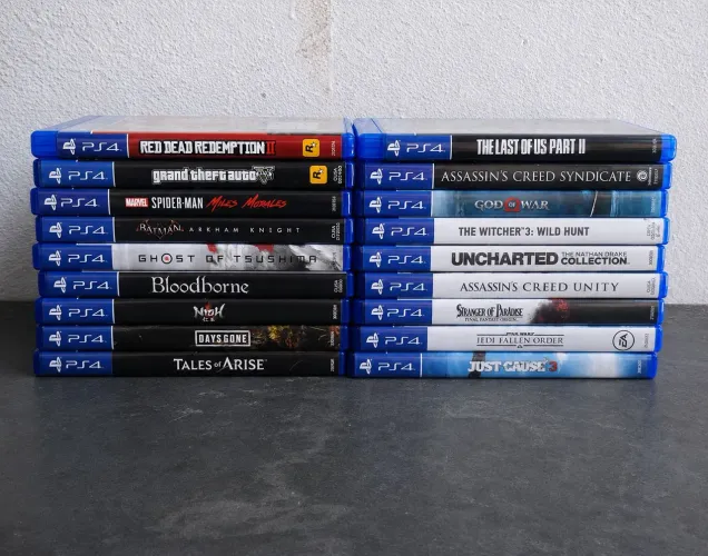 18 Jogos PS4 Originais