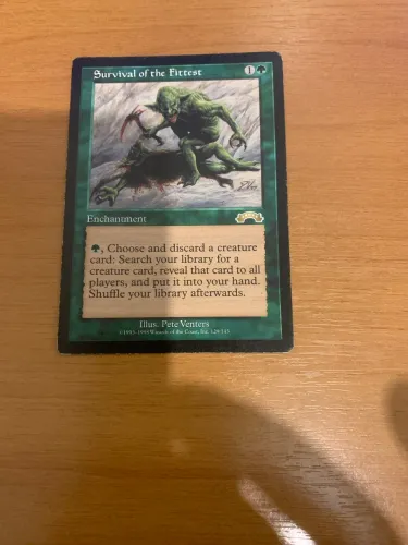 Magic the gathering survival of the fittest SP