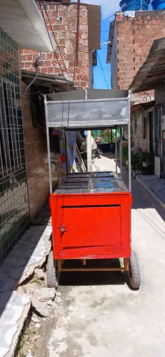 Carroca de lanche nova pra vender.rapido