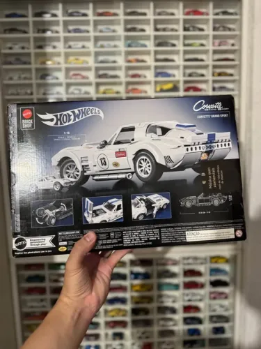 Lego Corvette - Hot Wheels Mattel Brick