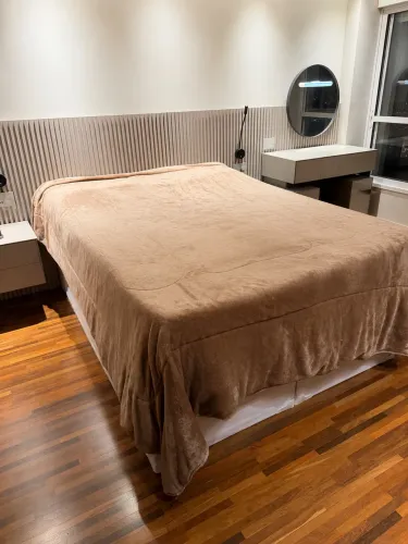 Cama box casal completa