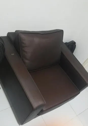 Poltrona de couro