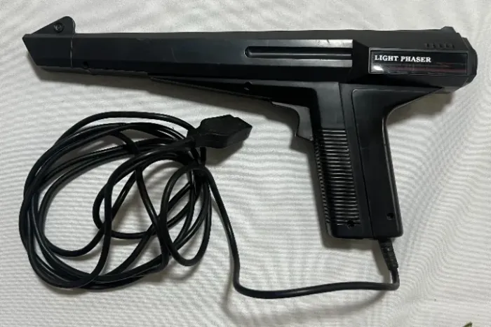 Pistola Light Phaser para Master System, Original Sega