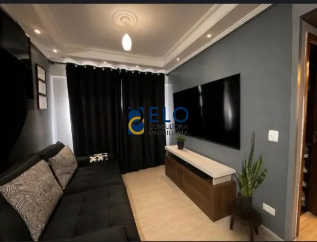 R$ 224 mil. Apartamento à Venda em Santos-SP: 2 Quartos, Sala, Banheiro, Garagem, 58m² no