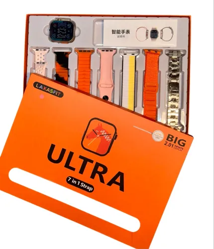Smartwatch Ultra 49mm + 7 Pulseiras