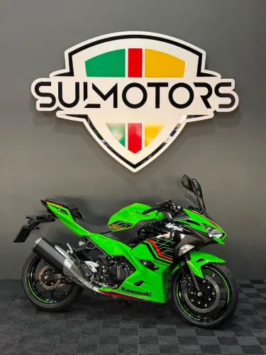 KAWASAKI NINJA 400 KRT IMPECÁVEL ZERADA SUL MOTORS 