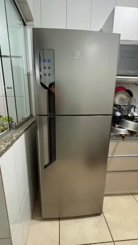 Geladeira inox