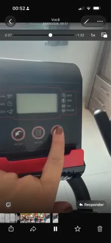 Vendo bicicleta hergometrica  praticamente nova usada poucas vezes 