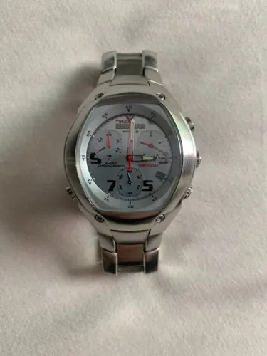 raro relogio timex ironman indiglo analogico