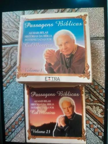 CDs de passagem bíblica Cid Moreira do 1 ao 23 completo / Bíblia