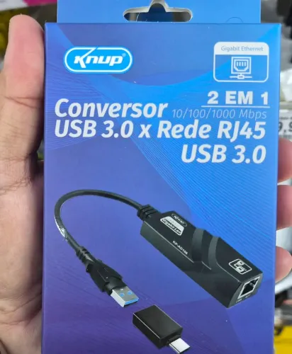 ADAPTADOR RJ45 X USB 3.0 REF.: KP-AD106