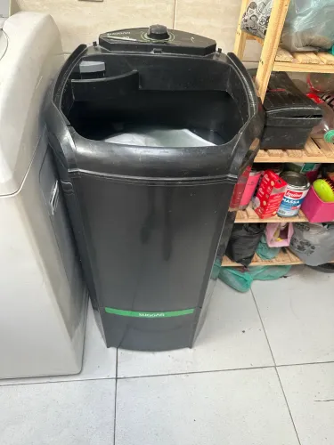 Tanquinho de lavar roupa - Precisa colocar tampa