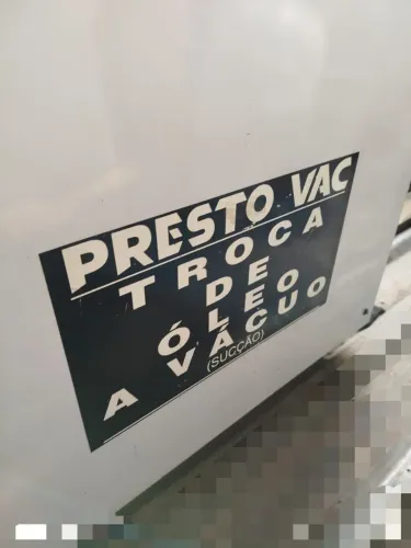 Máquina de troca de óleo a vácuo Prestovac 
