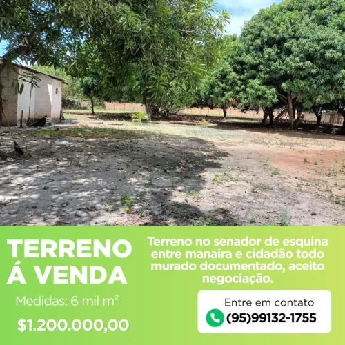 Imóvel com terreno para venda