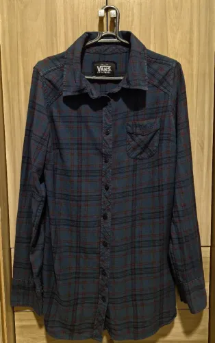 Camisa Flanela Xadrez Vans Alameda Original - Tam G (Masculina/Unissex)