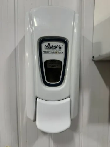 Kit saboneteira e porta papel toalha
