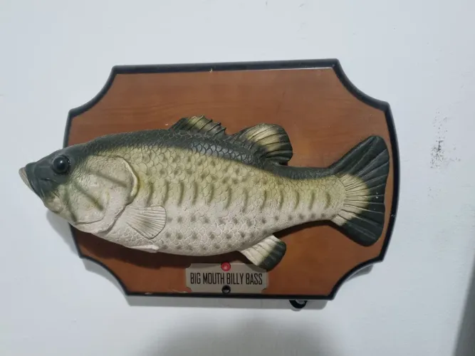 Big Mouth Billy Bass Peixe Animatronico