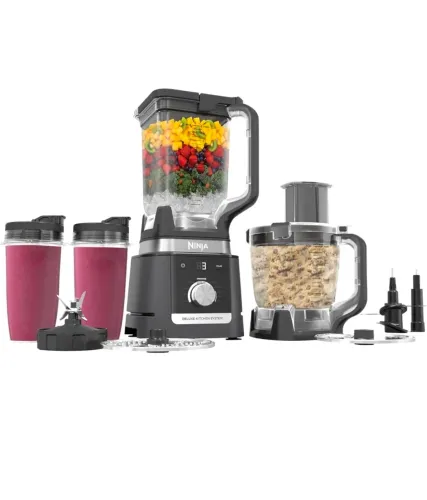 Ninja Kitchen System Processador e Liquidificador 127 volts 1600W - Completo | Importado