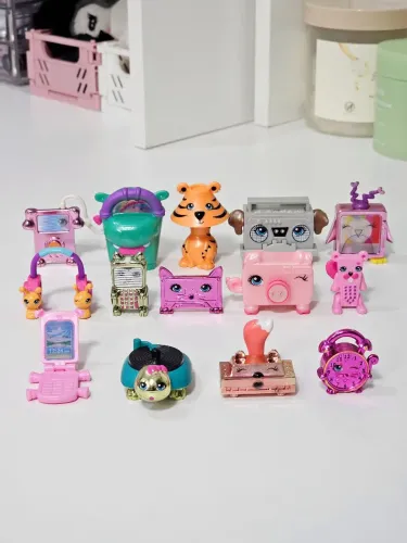 Lote 14 cutants Polly Pocket Electropop World