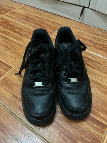 Tênis Nike Air Force 1 Feminino Preto Original Nº 37