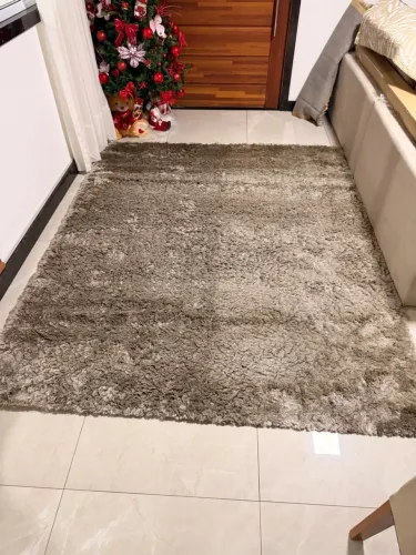 Tapete perfeito 2x2,5 super pesado e peludo