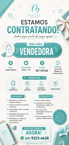 ESTAMOS CONTRATANDO 