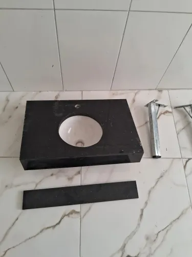 Vendo lavatório de granito preto são Gabriel