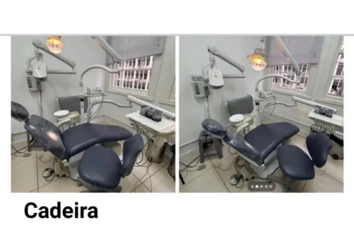 Cadeira odontológica + mocho