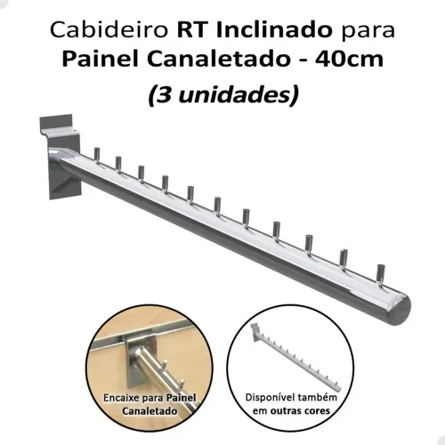 Expositor RT para painel canaleta do
