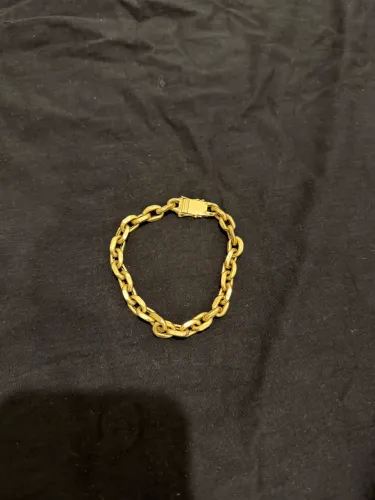 Pulseira de ouro 750/ 18 quilates