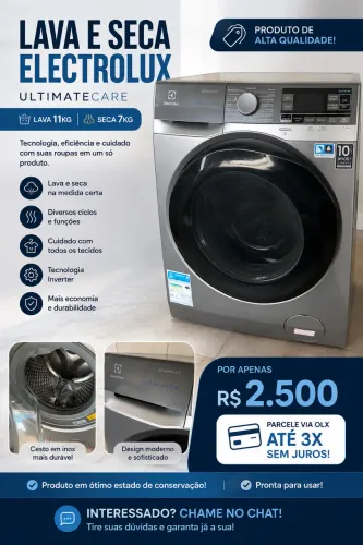 Lava seca 11kg Electrolux