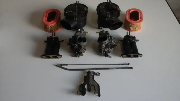 Dupla carburação completa para fusca, kombi, brasilia