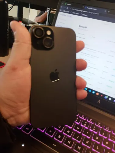 iPhone 15 128gb 81% Bateria Nunca Aberto