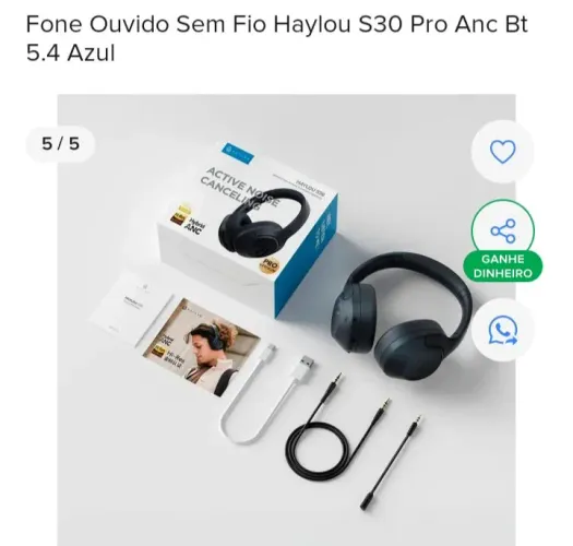 Fone de ouvido profissional