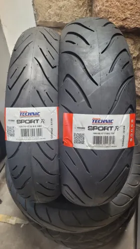 João pessoaPB pneu technic NOVO 120 e 180 pra HORNET, XJ6, BANDIT, NC750, MT07, cb1000