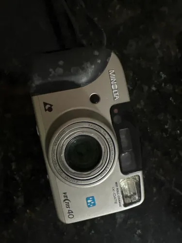 Câmera Minolta Vectis 40 IX APS - Colecionado