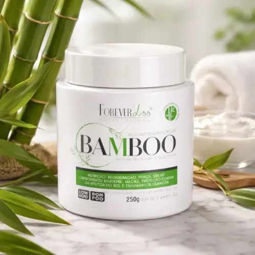 Máscara Regeneradora De Bamboo Reconstrução Capilar
