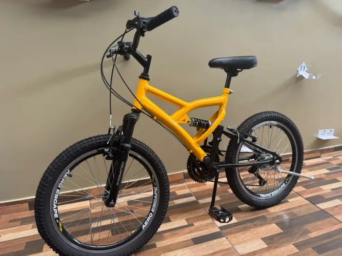Bicicleta infantil aro 20 com marcha