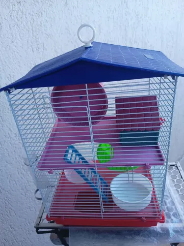 Gaiola para Hamster  usada em ótimo estado 