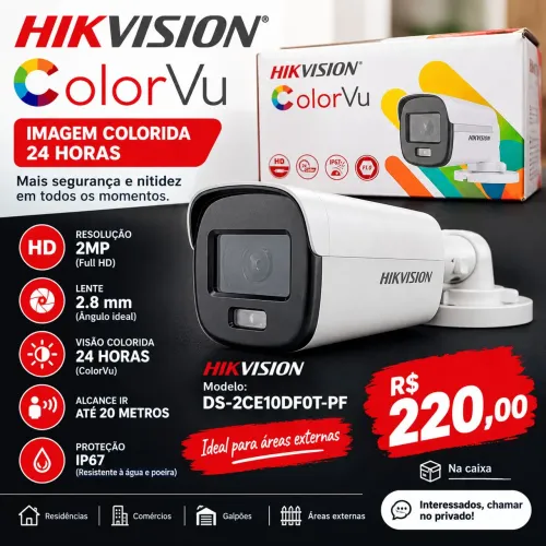 Câmera hik vision
