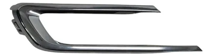 Moldura Farol Milha Esquerdo Fiat Toro Ranch 2022 100257441 Prateado Esquerdo